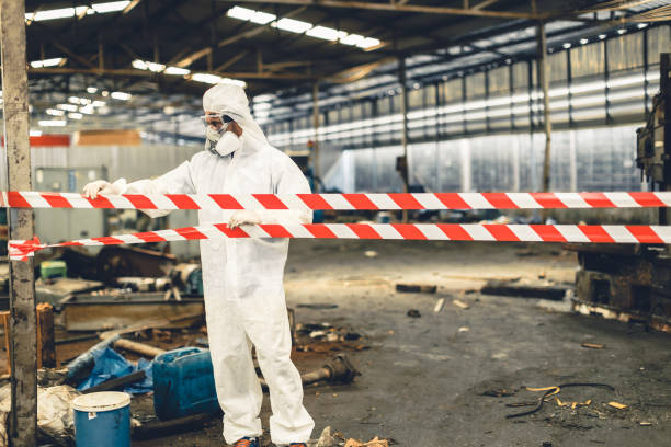 Professional Infectious Disease Decontamination technician working in Springfield, MN